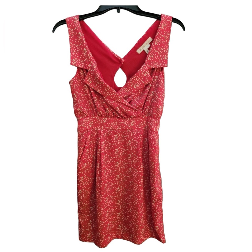 BCBGeneration Red Cut Out Mini Dress Size 2